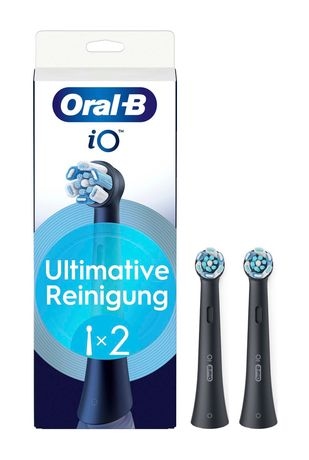 Oral-B iO Ultimative Reinigung Aufsteckbürsten 2 Stück  (Schwarz) f&uuml;r 16,99 Euro