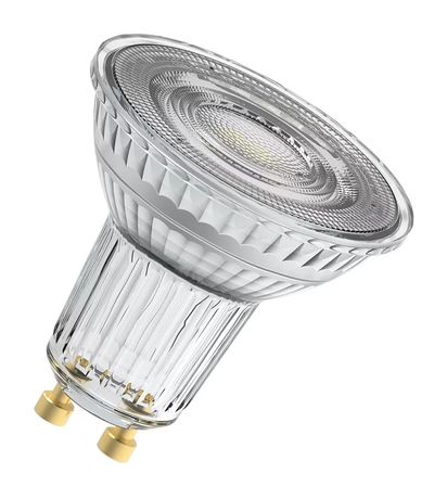 Osram Superstar Par16 LED Lampe Parabolische Glühbirne GU10 EEK: G 230 lm Warmweiß (2700K) entspricht 35 W Dimmbar f&uuml;r 5,49 Euro