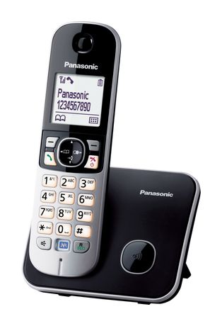 Panasonic KX-TG6811 DECT-Telefon  (Schwarz) f&uuml;r 35,99 Euro