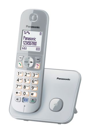 Panasonic KX-TG6811 DECT-Telefon  (Silber) f&uuml;r 35,99 Euro