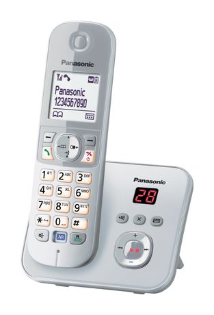 Panasonic KX-TG6821 DECT-Telefon  (Silber) f&uuml;r 51,99 Euro