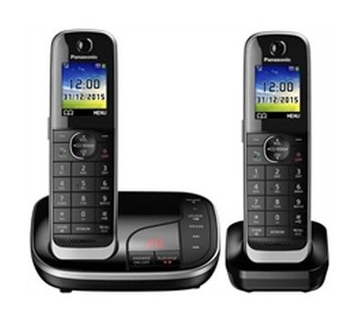 Panasonic KX-TGJ322GB DECT-Telefon  (Schwarz) f&uuml;r 91,99 Euro