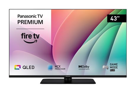 Panasonic TV-43W80AEZC QLED 109,2 cm (43 Zoll) Fernseher 4K Ultra HD VESA 100 x 100 mm f&uuml;r 599,00 Euro