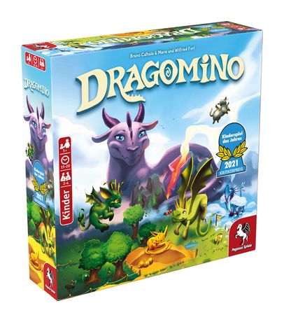 Pegasus 57111G Dragomino Brettspiel bis zu 4 Spielern ab 5 Jahr(e) f&uuml;r 18,99 Euro