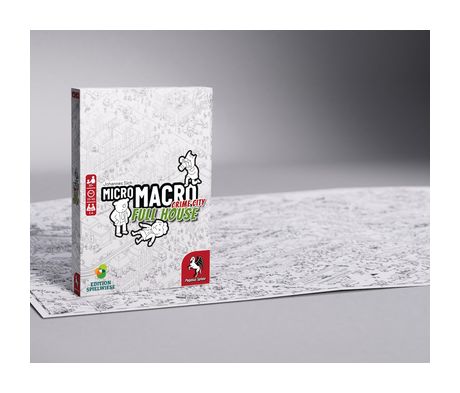 Pegasus 59061G MicroMacro: Crime City 2 - Full House Brettspiel bis zu 4 Spielern ab 10 Jahr(e) f&uuml;r 16,99 Euro