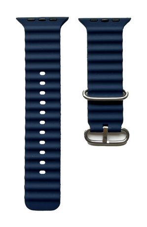 Peter Jäckel 21381 Armband Apple Watch Ultra 49mm/ Watch 45/44mm (Series 4 - 10)/ 42mm (Series 1 - 3)  (Blau) f&uuml;r 14,99 Euro