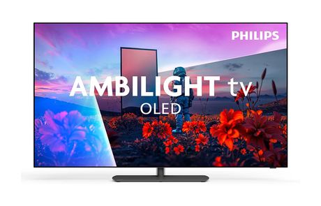 Philips 48OLED811/12 OLED 121,9 cm (48 Zoll) Fernseher 4K Ultra HD VESA 300 x 300 mm  (Grau) f&uuml;r 1.399,00 Euro