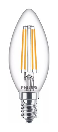 Philips 8718699762193 LED Lampe Kerze E14 EEK: E 806 lm Warmweiß (2700K) f&uuml;r 7,19 Euro