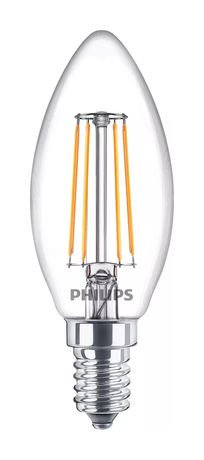 Philips 8718699763077 LED Lampe Kerze E14 EEK: F 470 lm Warmweiß (2700K) f&uuml;r 5,59 Euro