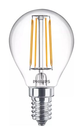 Philips 8718699763152 LED Lampe Lüsterkolben E14 EEK: F 470 lm Warmweiß (2700K) f&uuml;r 5,59 Euro