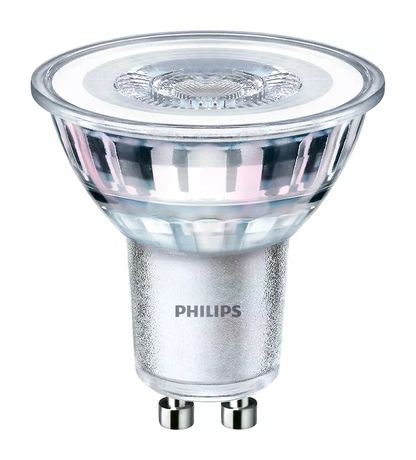 Philips 8718699774134 LED Lampe Reflektor GU10 EEK: F 355 lm Warmweiß (2700K) entspricht 50 W f&uuml;r 4,49 Euro
