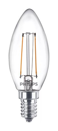 Philips by Signify 8718699777531 LED Lampe Kerze E14 EEK: E 250 lm Warmweiß (2700K) entspricht 25 W f&uuml;r 4,49 Euro