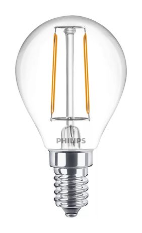 Philips by Signify 8718699777555 LED Lampe Lüsterkolben E14 EEK: E 250 lm Warmweiß (2700K) entspricht 25 W f&uuml;r 4,49 Euro