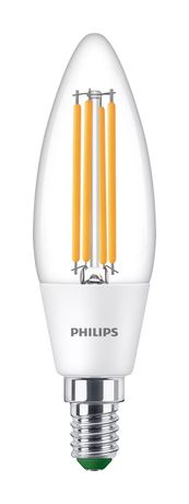 Philips 8719514435759 LED Lampe Kerze E14 EEK: A 485 lm Warmweiß (3000K) f&uuml;r 7,38 Euro