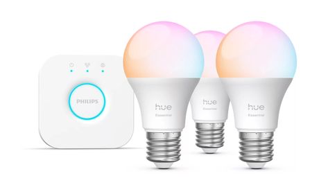 Philips by Signify Hue Basis Starter-Set LED Set für intelligente Beleuchtung Variabel f&uuml;r 60,49 Euro