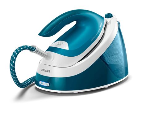 Philips GC6840/20 PerfectCare Compact Essential 2400 W Dampfbügelstation 120 g/min  (Blau, Weiß) f&uuml;r 124,99 Euro