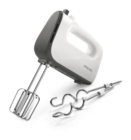 Philips HR3740/00 Viva Collection Handmixer 450 W 5 Stufen  (Grau) f&uuml;r 29,99 Euro