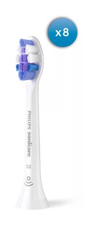 Philips HX6058/87 Sensitive Aufsteckbürsten 8 Stück  (Weiß) f&uuml;r 44,49 Euro