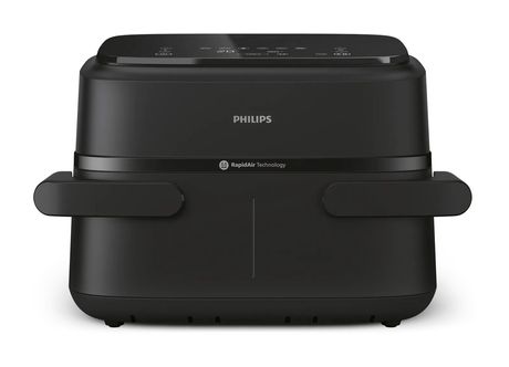 Philips Series 1000 NA150/00 Doppel Heißluftfritteuse 7 l 2450 W  (Schwarz) f&uuml;r 103,99 Euro