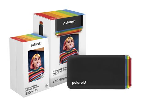 Polaroid Hi-Print 2x3 Generation 2 Bundle 2.1" x 3.4" (5.3 x 8.6 cm) Foto Drucker  (Schwarz) f&uuml;r 116,99 Euro