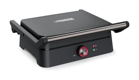 PRINCESS 117502 Kontaktgrill 1800 W mit 275 x 180 mm Fläche  (Schwarz) f&uuml;r 52,49 Euro