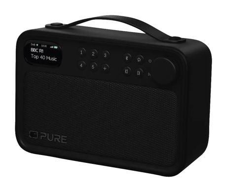 Pure Bloom Bluetooth DAB, FM Radio Tragbar IPX5  (Schwarz) f&uuml;r 119,99 Euro