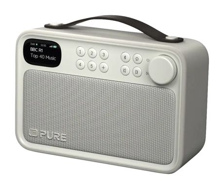 Pure Bloom Bluetooth DAB, FM Radio Tragbar IPX5  (Weiß) f&uuml;r 119,99 Euro
