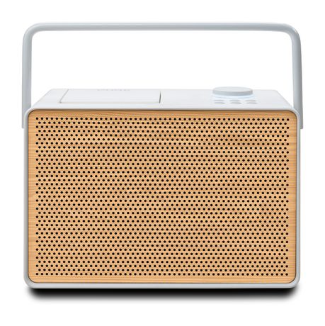 Pure Evoke Play Wood Edition Bluetooth DAB, DAB+, FM Radio Tragbar  (Braun, Weiß) f&uuml;r 261,99 Euro