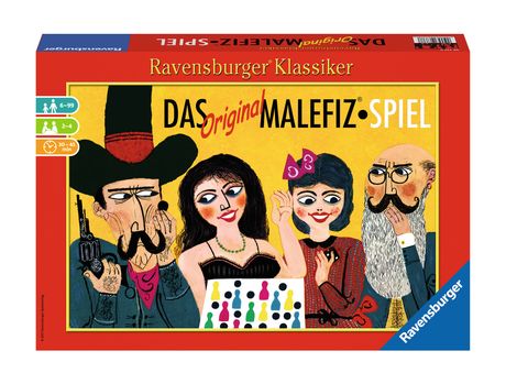 RAVENSBURGER Das Original Malefiz-Spiel Brettspiel bis zu 4 Spielern ab 6 Jahr(e) f&uuml;r 23,49 Euro