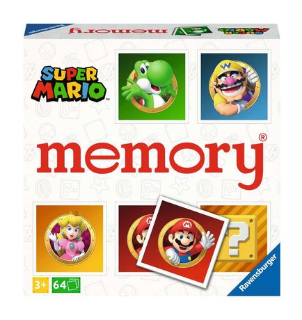 RAVENSBURGER Memory Super Mario bis zu 8 Spielern ab 3 Jahr(e) f&uuml;r 17,49 Euro