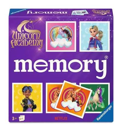 RAVENSBURGER Memory Unicorn Academy Kartenspiel bis zu 8 Spielern ab 3 Jahr(e) f&uuml;r 17,49 Euro