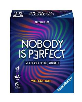 RAVENSBURGER Nobody is perfect - Mini Edition Kartenspiel bis zu 4 Spielern ab 14 Jahr(e) f&uuml;r 14,99 Euro