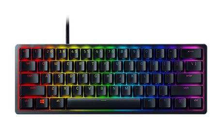 Razer Huntsman Mini RGB-LED Gaming Tastatur USB  (Schwarz) f&uuml;r 96,99 Euro