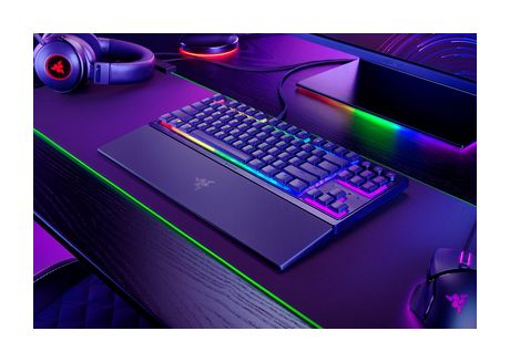Razer Ornata V3 Tenkeyless RGB-LED Gaming Tastatur USB  (Schwarz) f&uuml;r 59,00 Euro