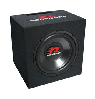 Renegade RXV1200 Single-Bassreflex-System Einbaulautsprecher f&uuml;r 109,99 Euro