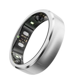 RingConn Gen 3 Smart Ring Größe 14 (Silber, Gebürsteter Stahl) f&uuml;r 389,00 Euro