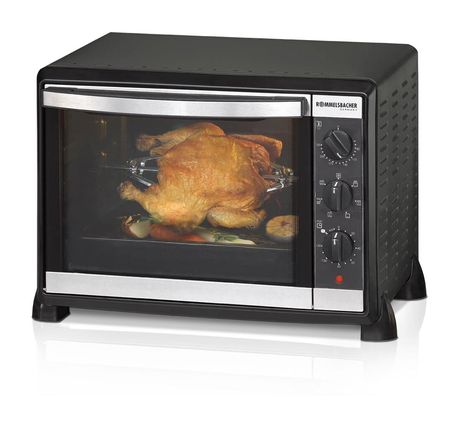 Rommelsbacher BG1550 Back+Grill Ofen 1550W 30l 4 Einschubebenen Drehspieß f&uuml;r 127,99 Euro