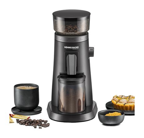 Rommelsbacher EKM600 Kaffeemühle für 120 g 150 W  (Anthrazit) f&uuml;r 149,99 Euro