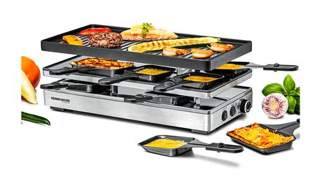 Rommelsbacher RCP1800 Pizza Raclette 1800 W f&uuml;r 209,99 Euro