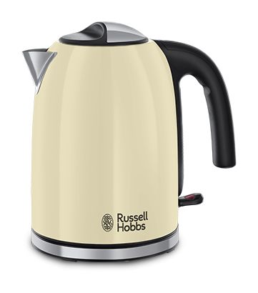 Russell Hobbs 20415-70 Colours Plus+ 1,7 l Wasserkocher 2400 W  (Cremefarben) f&uuml;r 34,49 Euro
