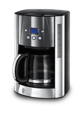 Russell Hobbs 23241-56 Luna 14 Tassen Filterkaffeemaschine 1,8 l  (Grau) f&uuml;r 61,44 Euro