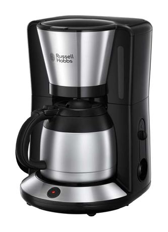 Russell Hobbs 24020-56 Adventure 8 Tassen Thermo Filterkaffeemaschine 1,0 l  (Schwarz, Silber) f&uuml;r 49,99 Euro