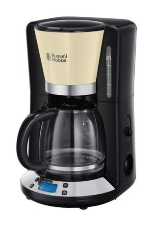 Russell Hobbs 24033-56 Colours Plus+ 10 Tassen Filterkaffeemaschine 1,2 l (Schwarz, Cremefarben) f&uuml;r 49,99 Euro