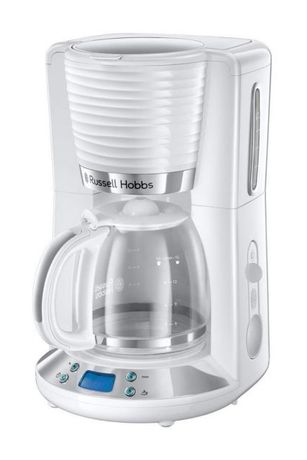 Russell Hobbs 24390-56 Inspire 10 Tassen Filterkaffeemaschine 1,2 l  (Weiß) f&uuml;r 56,99 Euro
