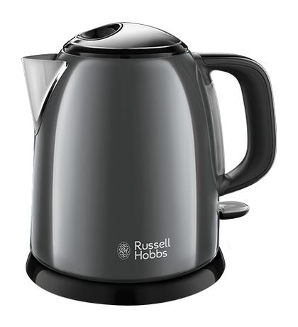24993-70 Colours Plus+ 1,0 l Wasserkocher  (Schwarz, Grau) 