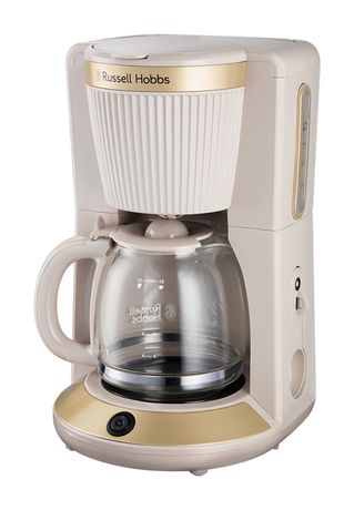 Russell Hobbs 26781-56	Bronte 10 Tassen Filterkaffeemaschine 1,2 l  (Gold, Steinfarbe) f&uuml;r 59,49 Euro
