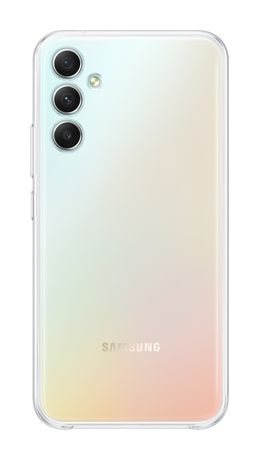 Samsung Clear Cover für Galaxy A34 (Transparent) f&uuml;r 5,00 Euro