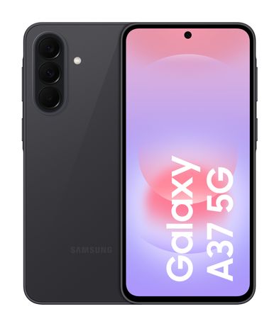 Samsung Galaxy A37 128 GB 5G Smartphone 17 cm (6.7 Zoll) Android 50 MP Dreifach Kamera Dual Sim WiFi 6 (Awesome charcoal) f&uuml;r 328,00 Euro