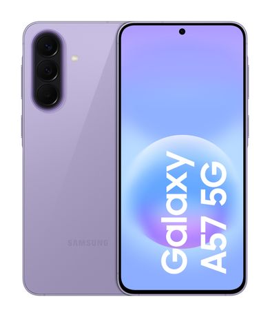 Samsung Galaxy A57 256 GB 5G Smartphone 17 cm (6.7 Zoll) Android 50 MP Dreifach Kamera Dual Sim WiFi 6E (Awesome Lilac) f&uuml;r 469,00 Euro