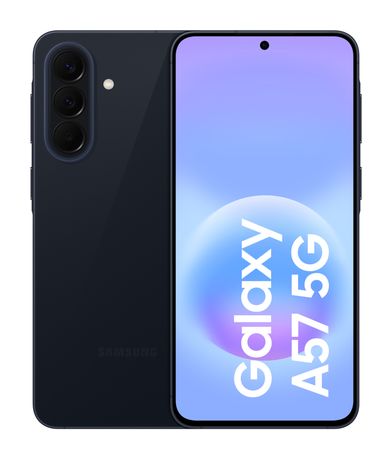 Samsung Galaxy A57 256 GB 5G Smartphone 17 cm (6.7 Zoll) Android 50 MP Dreifach Kamera Dual Sim WiFi 6E  (Navy) f&uuml;r 439,00 Euro